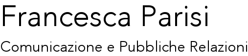 Francesca Parisi comunicazione e pr